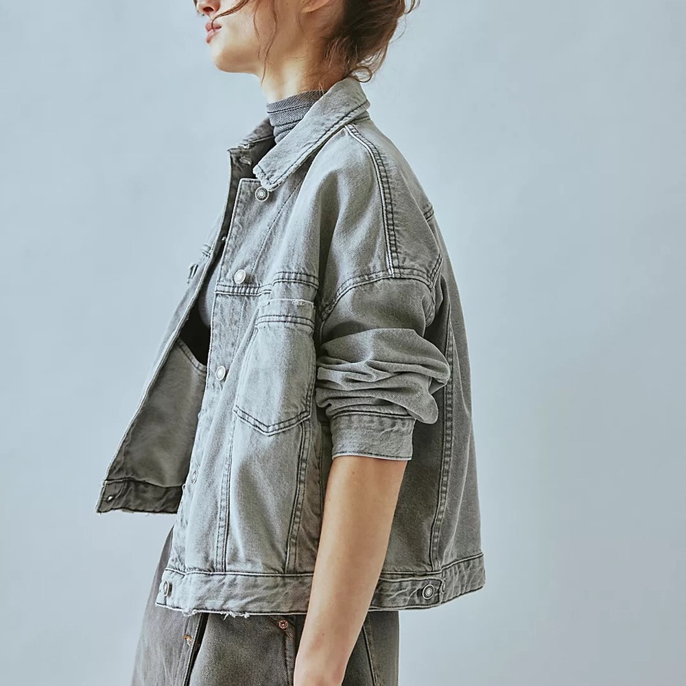 Free People Opal Swing Jean Jacket